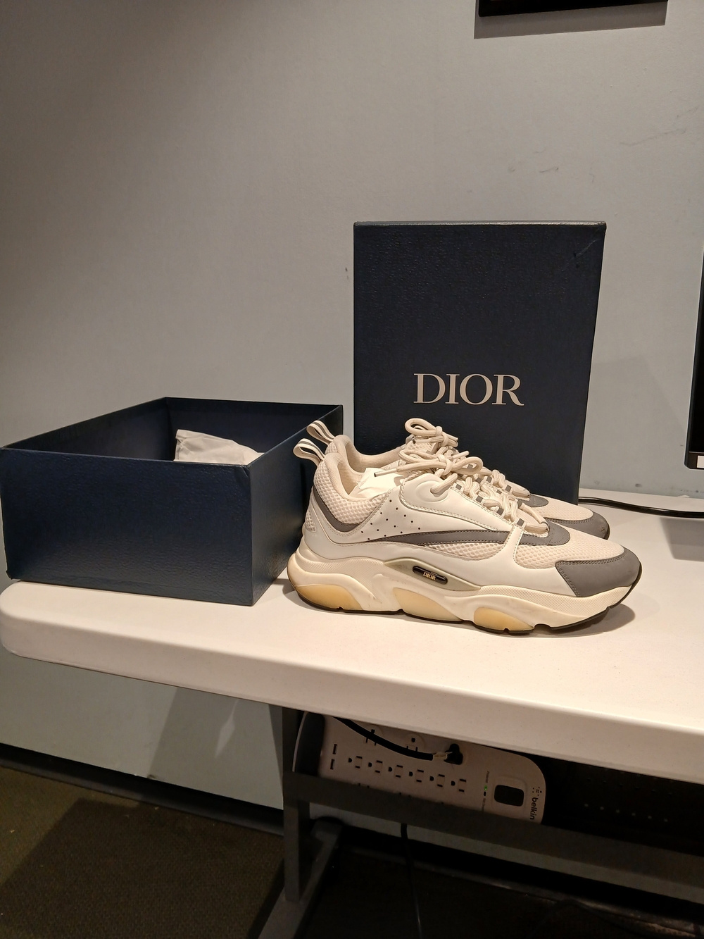 Dior B22 White Sneakers